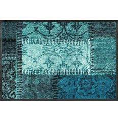Türvorleger Wash+Dry Kleen-Tex Fußmatte Vintage Patches Grün