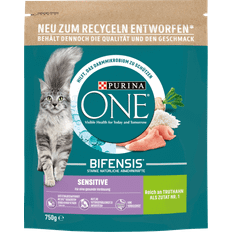 Purina Haustiere Purina ONE® Katzen-Trockenfutter BIFENSIS®Sensitive Reich an Truthahn