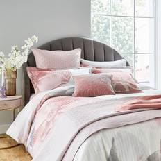 Ted Baker Bed Linen Ted Baker Photo Magnolia Super Kingsize Duvet Cover Pink, White, Grey