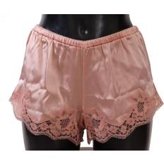 Dolce & Gabbana Pink Floral Lace Lingerie Women's Underwear