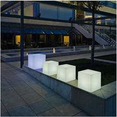 Newgarden Newgarden Cuby solcellelampe, kube Bedlampe