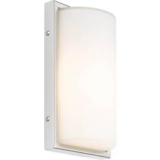 Udendørs lampe sensor LCD Udendørs Væglampe 040 Med Sensor Hvid Vægarmatur