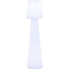 Transparent Lampes sur Pied Lampada Da Terra Da Esterni Lola 110 cm Cable Exterior Bianco Lampe sur Pied