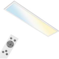 Briloner Loftlamper Briloner LED Loftslampe Piatto S Dæmpbar 100 x 25 cm Loftplafond
