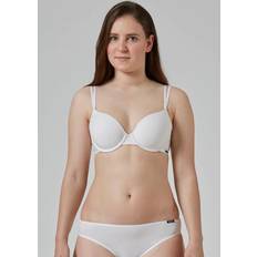 Skiny Women's Essentials Schalen Bra - White