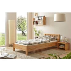 Betten & Matratzen TICAA Einzelbett bio Bettrahmen
