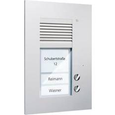 TechniSat TCS Indbygningsdørstation PUK02/1-DA 2 Knapper 1 Søjle Sølv