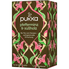 Eten en Drinken Pukka Bio Pfeffermint & Licorice Tee