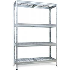 Stålreol hylder AR Shelving Stålreol 300 kg Koldvalset Stål Væghylde