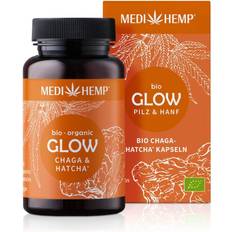 Chaga MEDIHEMP GLOW Chaga-HATCHA Kapseln Bio