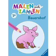 Barato Sets de creatividad Ravensburger Malen nach Zahlen ab 3: Bauernhof