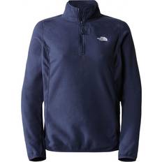 100 glacier 1 4 zip The North Face Women's 100 Glacier 1/4 Zip Fleece - Summit Navy