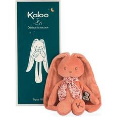 Kaloo Lapinoo Doudou Coniglio Peluche in Velluto a Coste per Neonato 35 cm Colore Terracotta Materiale Ultra Morbido Confezione Regalo dalla Nascita, K972201