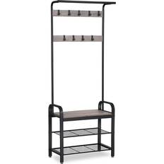 Vasagle Vintage Coat Shoe HSR40MB Clothes Rack
