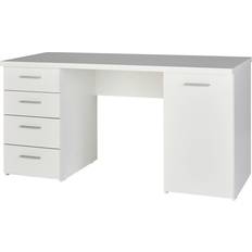 Forte Net106 Matt White Skrivbord 60x145cm