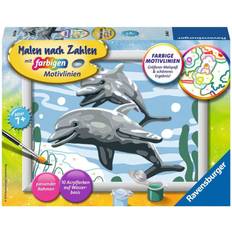 Tiere Kreativität & Bastelspaß Ravensburger Freundliche Delfine, Basteln