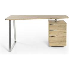 150cm skrivebord Scandinavian Choice Tori 150 cm Med Opbevaring 3 Skuffer Skrivebord