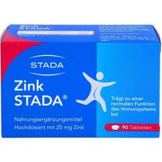 Zink 25mg Stada Zink 25 mg hochdosiertes Nahrungsergänzungsmittel zur Unterstützung 120 Stk.