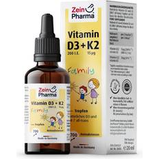 Vitamins & Supplements Zein Pharma Vitamin D3 K2 Family Drops 20 ml