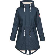 Derbe Derbe Friese Tidaholm Regnjakke - Navy/Brandrød/Sort/Hvid