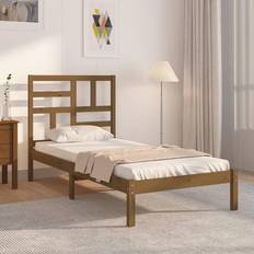 vidaXL Solid Wood Bed Frame 100 x 200 cm