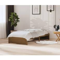 Beds & Mattresses vidaXL Bed Frame Honey Brown