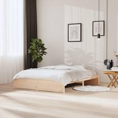 Beds & Mattresses vidaXL Solid Wood Bed Frame 160 x 200 cm