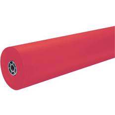 Red Plotter Paper Duo-Finish Paper Roll 50 lb 1000 Feet Flame