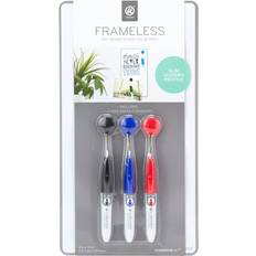 U Brands Magnetic Frameless Dry Erase Board Value Pack 6 x 11 Inches Silver Aluminum Frame