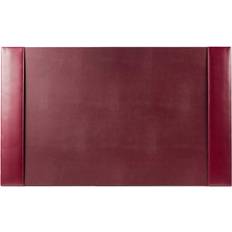 Red Ergonomic Office Supplies Burgundy Bonded Leather 18 Desk Pad