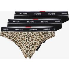 HUGO BOSS Dam Kalsonger HUGO BOSS Triplet Thong Stripe