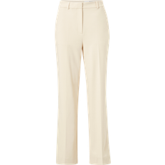 Selected Femme Klassiska Byxor Med Hög Midja Beige
