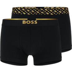 Gold - Men Men's Underwear HUGO BOSS Underbukser 2-pak, Sort