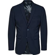 Selected Sakko Elon - Navy