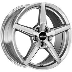 17" - 5/112 Autofelgen Ronal R69 Platinum silber 7.5x17.0 5x112.0 ET30