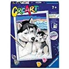 Animale Artigianato Ravensburger Gioco Creart Kids Husky (20215)