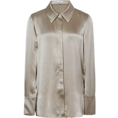 Hailey Silk Shirt - Champagne