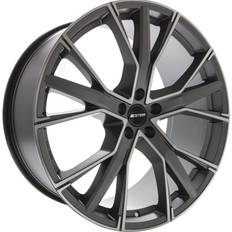 GMP Gunner Matt Anthracite Diamond 10x22 5/130 ET50 B71.6
