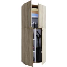 Lagerschränke VCM Lona Sonoma-Eiche Putzschrank 70 x 37 cm Lagerschrank