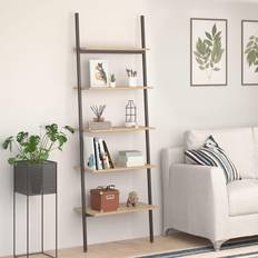 Braun Regalsysteme vidaXL 5-Tier Light Shelving System