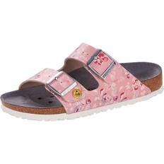 43 - Rosa Pantoffeln & Hausschuhe Birkenstock ESD-Sandale Arizona, Weite schmal