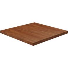 Marrón Encimeras vidaXL Tablero De Mesa Cuadrada Madera 80x80x4 cm Encimera 80x80cm