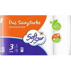 Käsipyyhkeet Eco-Friendly Ultra-Soft Absorbent Kitchen Paper Towels 4 Pack