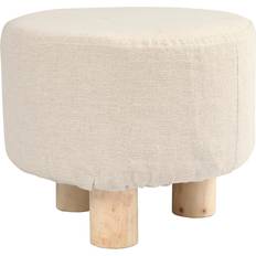 Hocker Creativ Company Fußbank Aus Holz 26 cm Ø Fußhocker