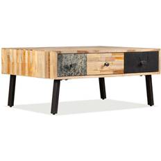 vidaXL Solid Reclaimed Teak Sofabord