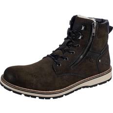 Rieker Homme Bottes Rieker Bottines À Lacets - Kaki/Noir