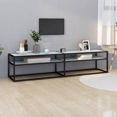 Glas Bænke vidaXL 180x40x40,5 hærdet TV-bord 180x40cm