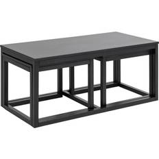 Sleepo Salontafel Zwart 3 Stuks