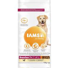 Iams senior dog food 12kg best sale