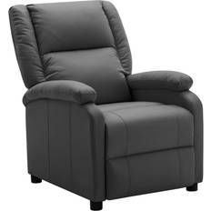 VidaXL Reclining Chairs Armchairs vidaXL Recliner Faux Cozy Armchair